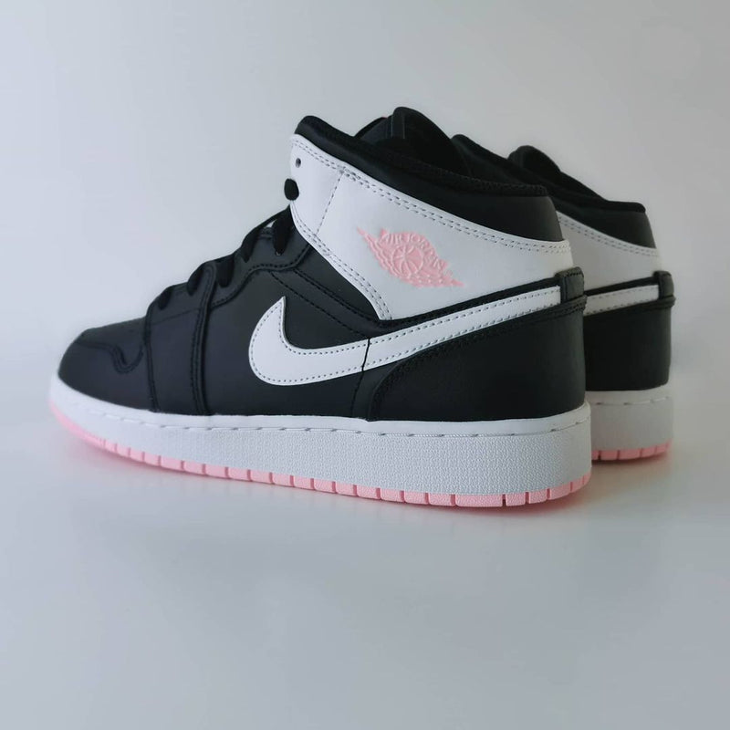 Nike Air Jordan 1 Mid Arctic Pink Black