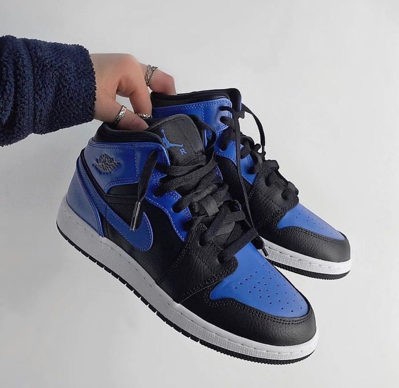 Nike Air Jordan 1 Mid Hyper Royal Blue