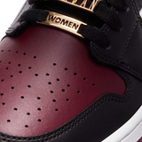 AIR JORDAN 1 MID SE BLACK DARK BEETROOT (W) - Designer Supplier 