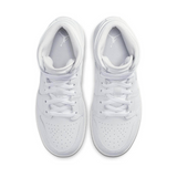 AIR JORDAN 1 MID TRIPLE WHITE - Designer Supplier 