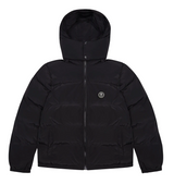 Irongate Detachable Hooded Puffer Jacket - Black - Designer Supplier 