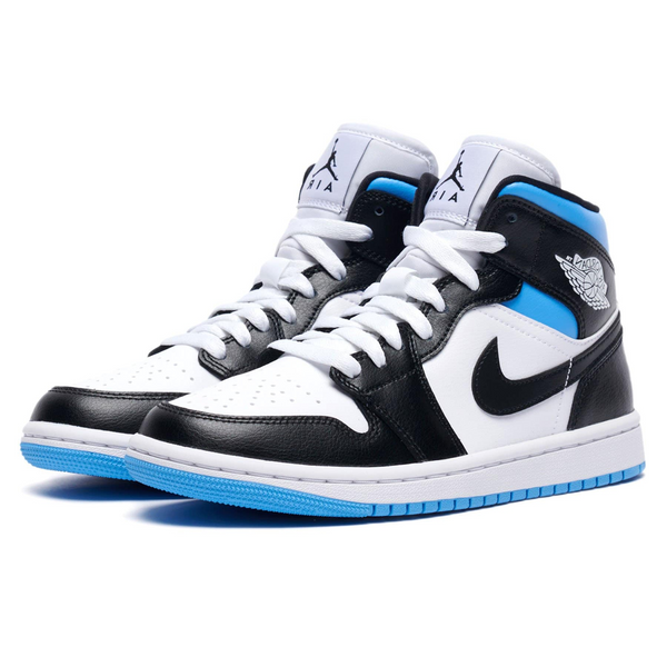 AIR JORDAN 1 MID ROYAL WHITE (W) - Designer Supplier 