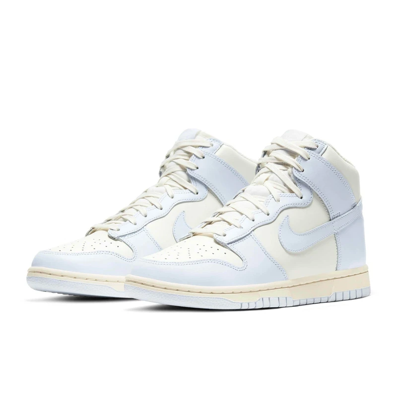 NIKE DUNK HIGH SAIL FOOTBALL GREY (W) - Designer Supplier 