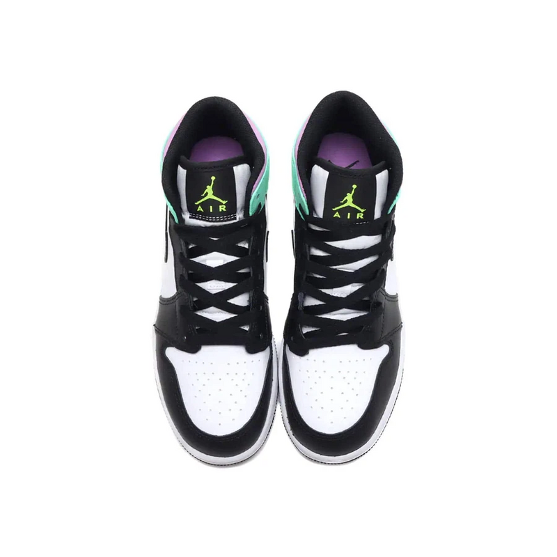 AIR JORDAN 1 MID PASTEL BLACK TOE - Designer Supplier 