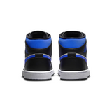 AIR JORDAN 1 MID WHITE BLACK ROYAL RACER BLUE - Designer Supplier 