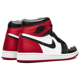 AIR JORDAN 1 RETRO HIGH SATIN BLACK TOE (W) - Designer Supplier 