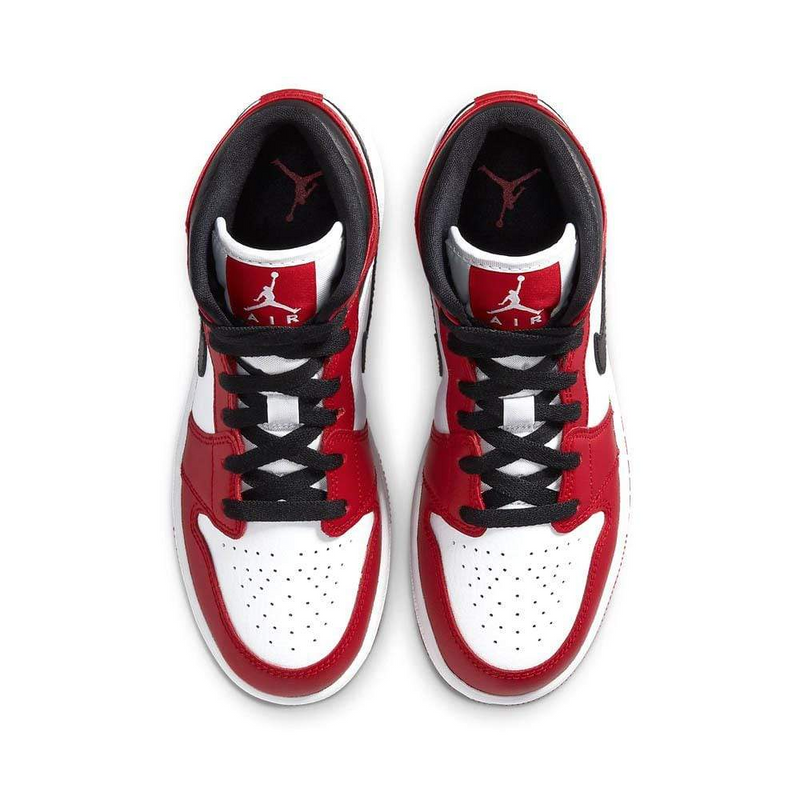 AIR JORDAN 1 MID CHICAGO WHITE TOE 2020 - Designer Supplier 