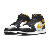 AIR JORDAN 1 MID WHITE POLLEN BLACK - Designer Supplier 