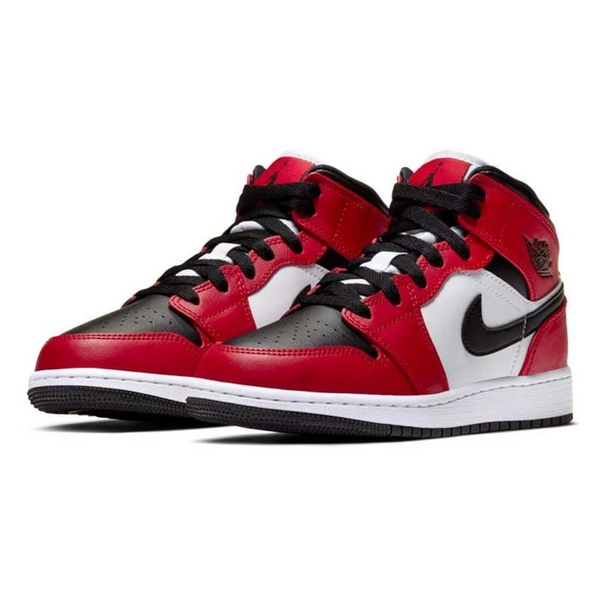 AIR JORDAN 1 MID CHICAGO BLACK TOE - Designer Supplier 