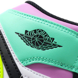 AIR JORDAN 1 MID PASTEL BLACK TOE - Designer Supplier 