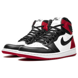 AIR JORDAN 1 RETRO HIGH SATIN BLACK TOE (W) - Designer Supplier 