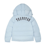 Irongate Detatchable Hooded Puffer Jacker - Ice Blue - Designer Supplier 