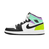 AIR JORDAN 1 MID PASTEL BLACK TOE - Designer Supplier 