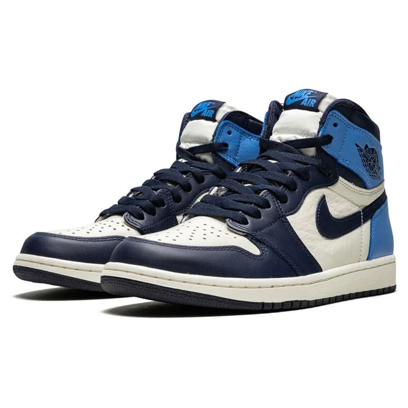 AIR JORDAN 1 RETRO HIGH OBSIDIAN UNC - Designer Supplier 