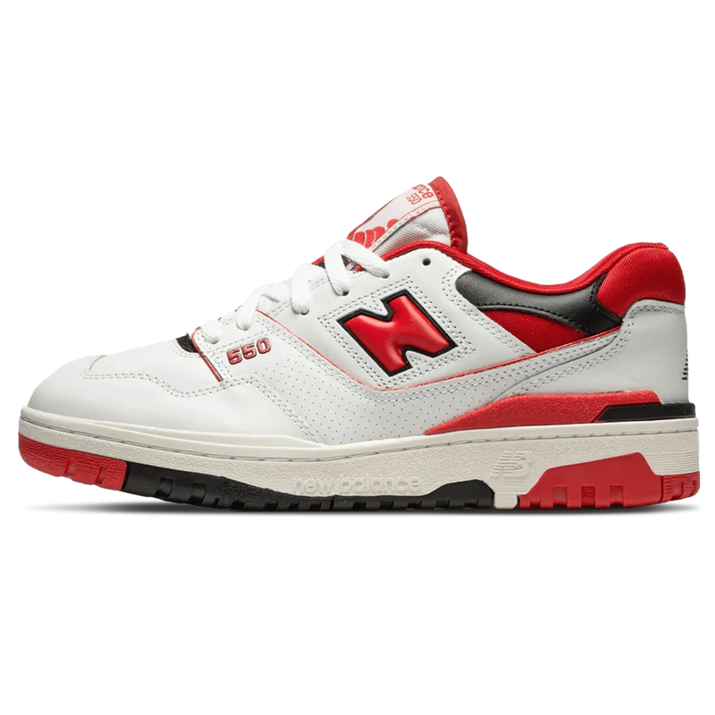 New Balance 550 White Team Red