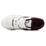 New Balance 550 Burgundy Cyan Turquoise