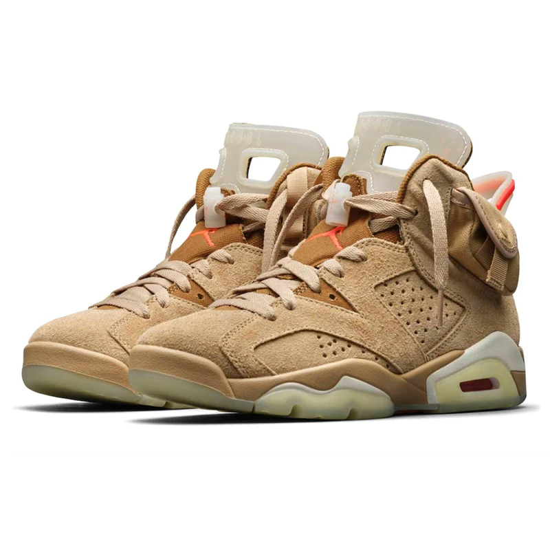 Travis Scott X Air Jordan 6 Retro 'British Khaki'