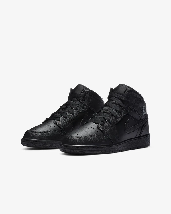 Nike Air Jordan 1 Mid Triple Black