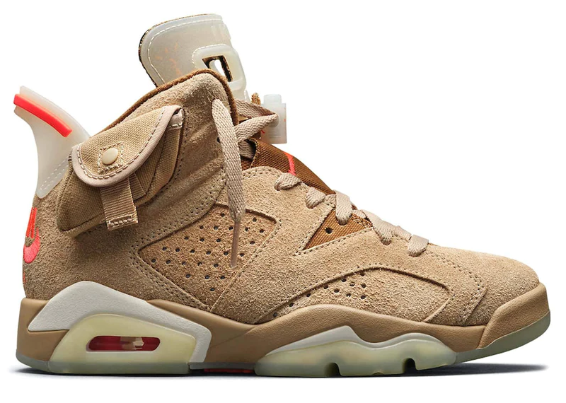 Travis Scott X Air Jordan 6 Retro 'British Khaki'