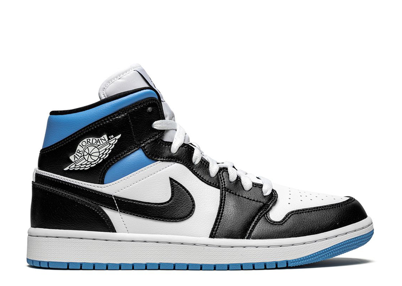 AIR JORDAN 1 MID ROYAL WHITE (W) - Designer Supplier 