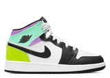 AIR JORDAN 1 MID PASTEL BLACK TOE - Designer Supplier 