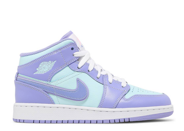 AIR JORDAN 1 MID PURPLE AQUA - Designer Supplier 