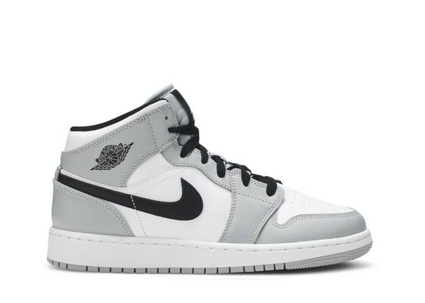 AIR JORDAN 1 MID LIGHT SMOKE GREY - Designer Supplier 