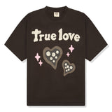 Broken Planet True Love Dark Brown T shirt