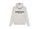 FEAR OF GOD ESSENTIALS HOODIE LIGHT OATMEAL SS22