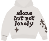 Broken Planet Market Alone But Not Lonely Hoodie White