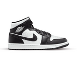 Nike Air Jordan 1 Mid Homage Split Black White (W)