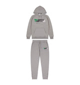 Trapstar Grey/Green Chenille Decoded Tracksuit