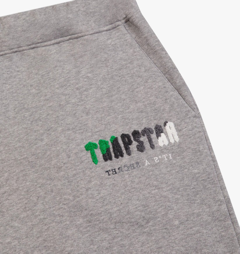 Trapstar Grey/Green Chenille Decoded Tracksuit