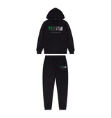 Trapstar Black/Green Chenille Decoded Tracksuit