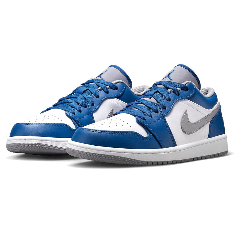 Nike Air Jordan 1 Low True Blue Cement