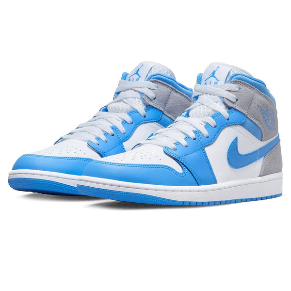 Nike Air Jordan 1 Mid University Blue Grey