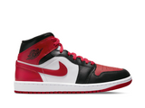 Nike Air Jordan 1 Mid Alternate Bred Toe (W)