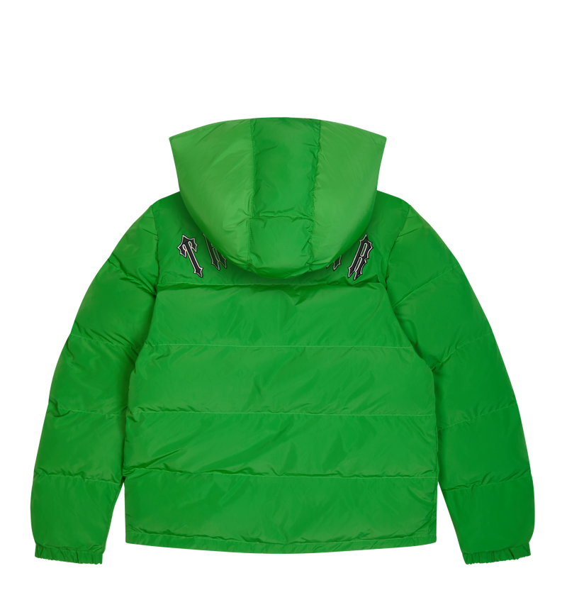 Trapstar Irongate Detachable Hooded Puffer Jacket - Green