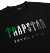 Trapstar Chenille Decoded Short Set - Black/Green