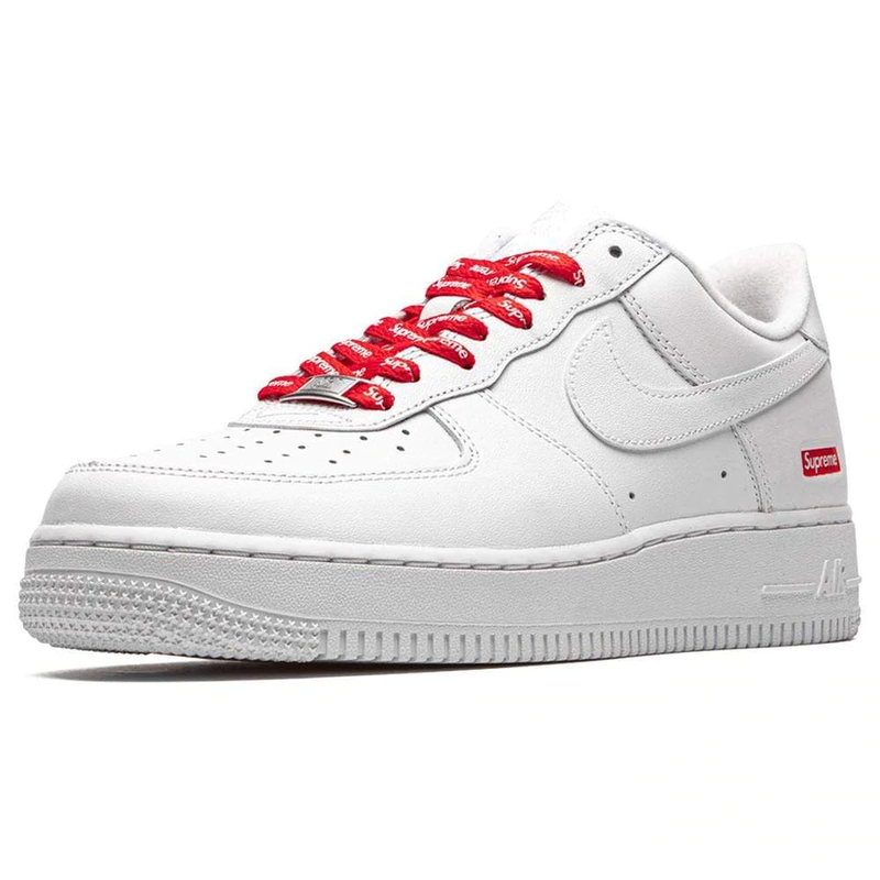 Nike Air Force 1 Low Supreme Box Logo White