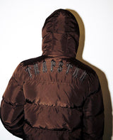 Trapstar Irongate Detachable Hooded Puffer Jacket - Brown