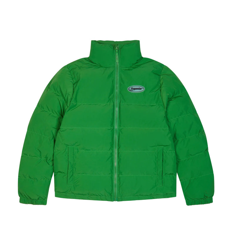 Trapstar Hyperdrive Puffer Jacket - Green/Black