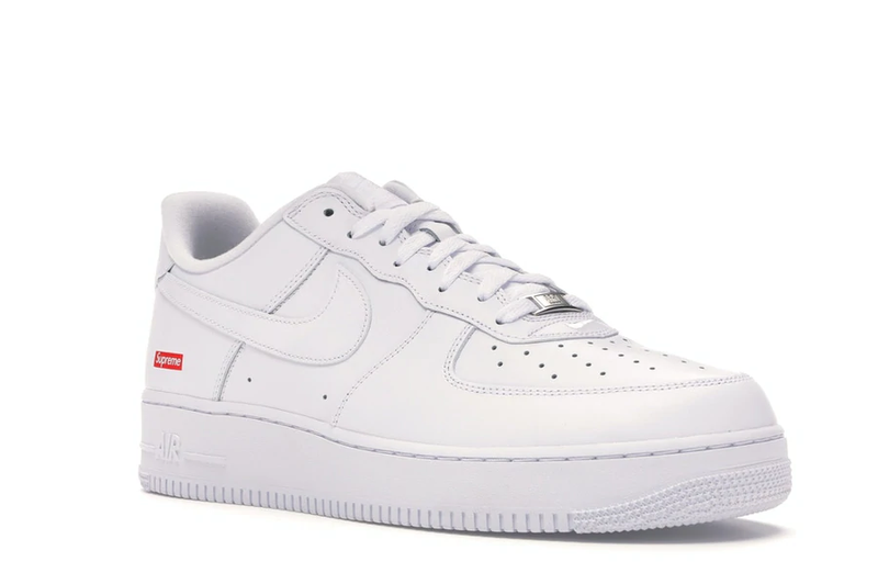 Nike Air Force 1 Low Supreme Box Logo White