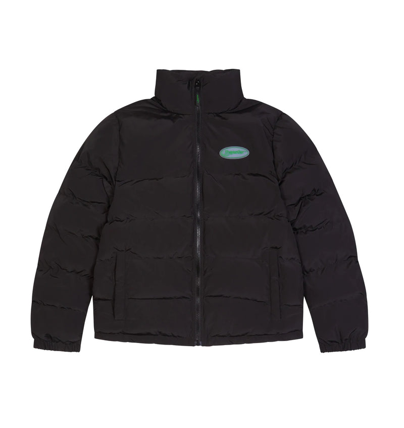 Trapstar Hyperdrive Puffer Jacket - Black/Green