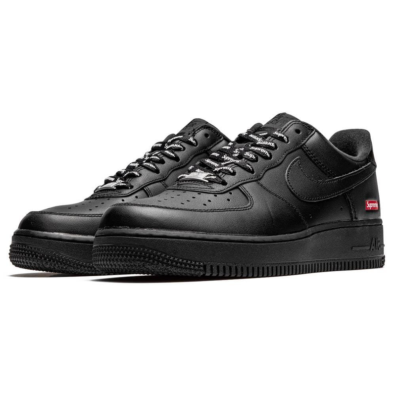 Nike Air Force 1 Low Supreme Box Logo Black