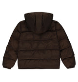 Trapstar Irongate Detachable Hooded Puffer Jacket - Brown