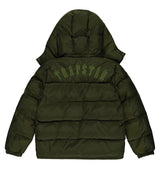 Trapstar Irongate Detachable Hooded Puffer Jacket - Olive