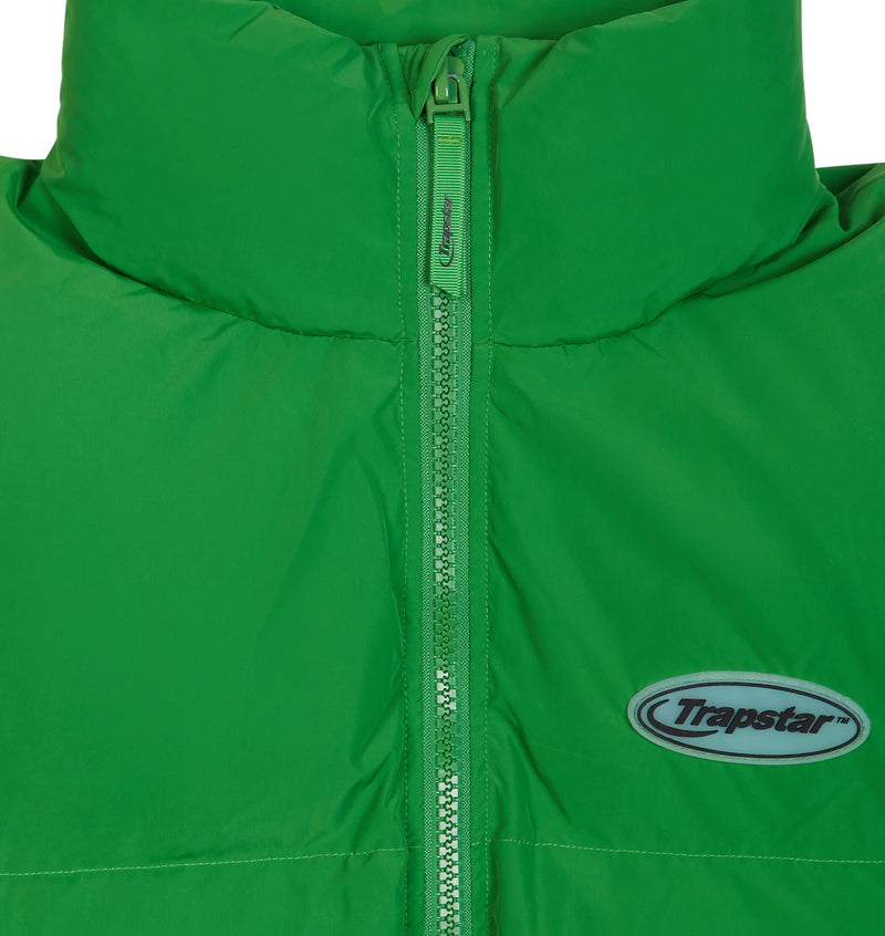 Trapstar Hyperdrive Puffer Jacket - Green/Black