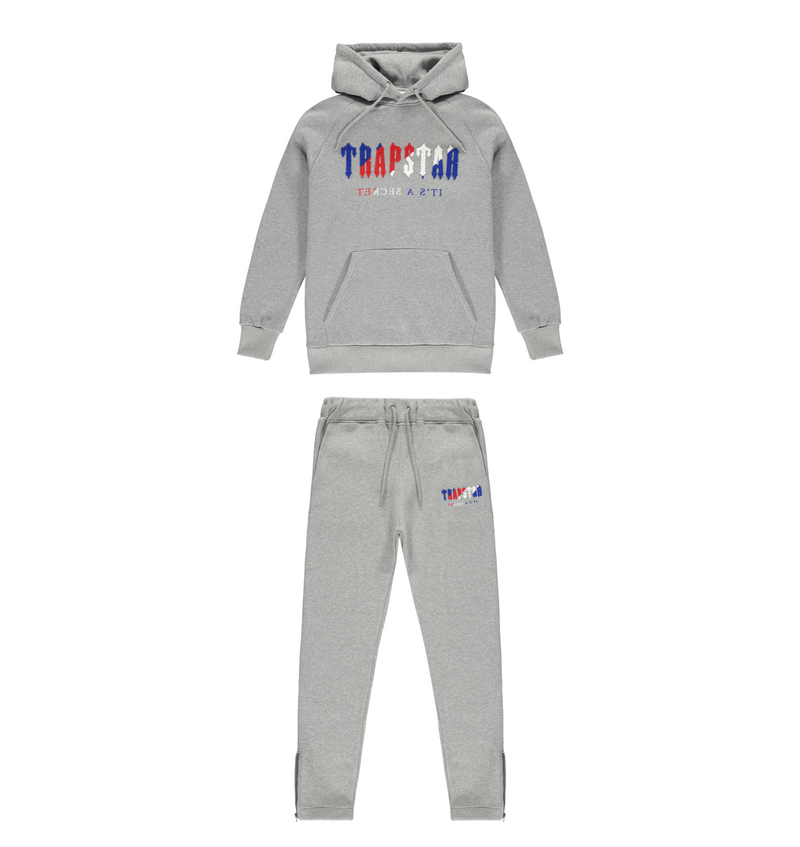 Trapstar Chenille Decoded Tracksuit - Grey Revolution Edition