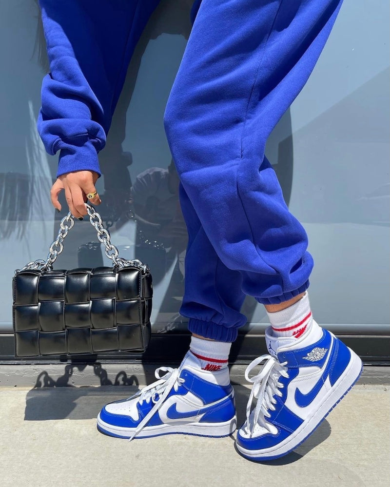 Nike Air Jordan 1 Mid Kentucky Blue (W)